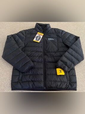 NWT Eddie Bauer Down 650 Packable Puffer Jacket Men’s Small (S) Black $129